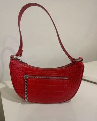 Bolso Hombro Rojo Pull and Bear