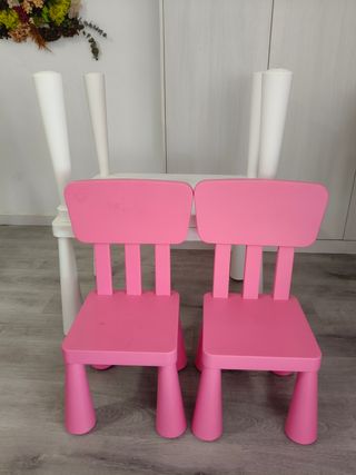 Mesas y Sillas Infantiles (2+2)