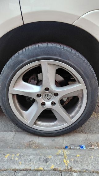Llantas Porsche Cayenne 957 de 20 con michelins