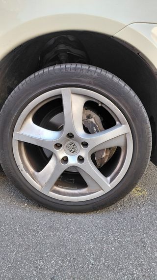 Llantas Porsche Cayenne 957 de 20 con michelins