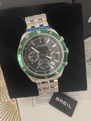 Orologio Breil Cronografo Verde Nero