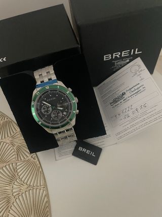 Orologio Breil Cronografo Verde Nero