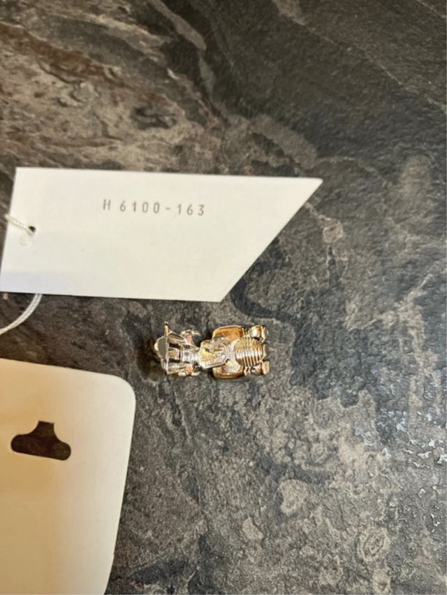 Orecchini Christian Dior clip cristallo