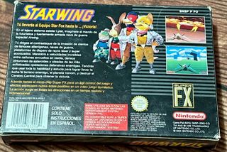 Starwing Super Nintendo PAL Version