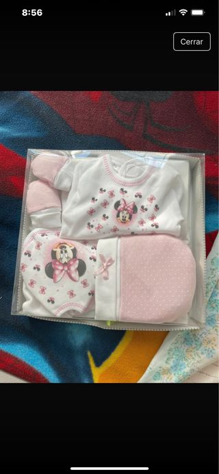 Conjunto bebé Minnie Mouse
