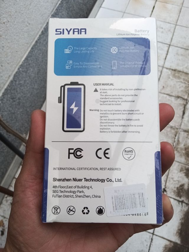 Batería Iphone Se 2016 alta capacidad