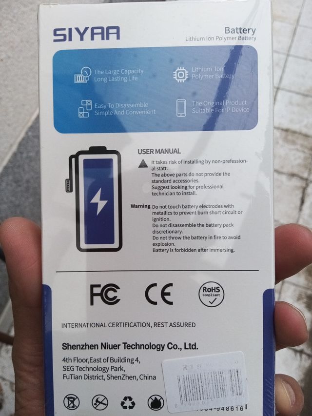 Batería Iphone Se 2016 alta capacidad