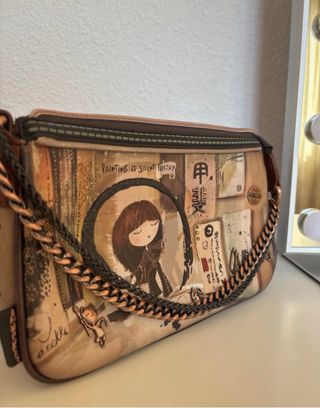 Bolso bandolera estampado