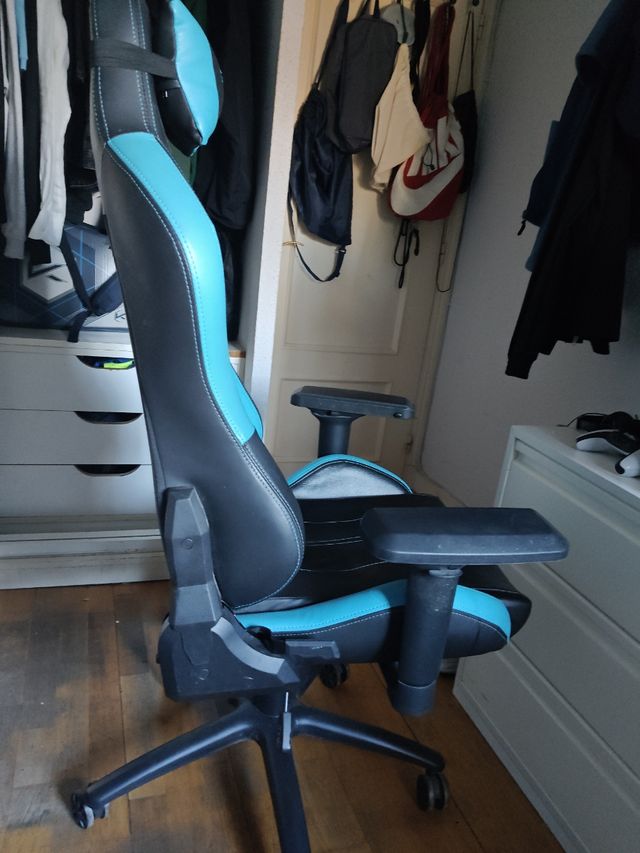 Silla Gaming Drift Negra y Azul