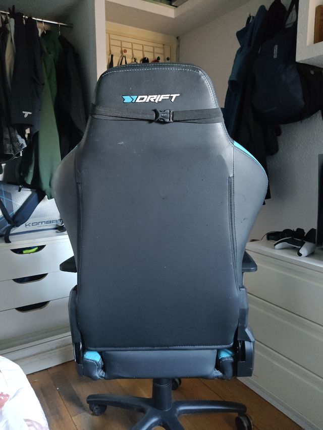 Silla Gaming Drift Negra y Azul