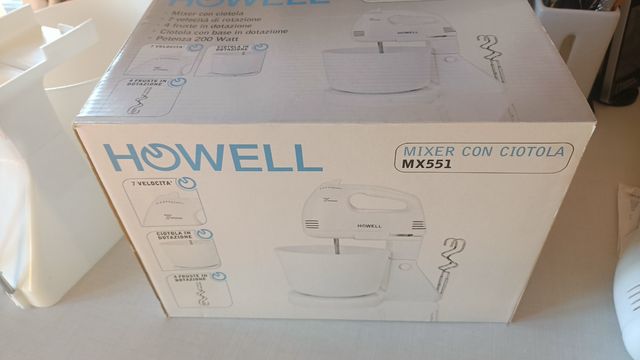 Mixer con ciotola Howell MX551