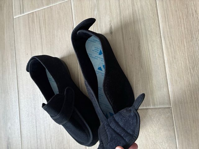 Zapatos Diabéticos Negros unisex 