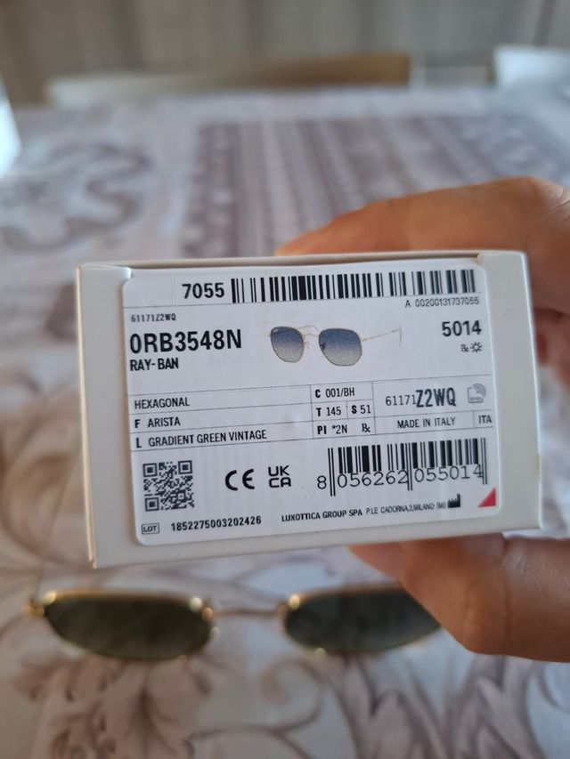 Ray-Ban Hexagonal Sfumate Occhiali da Sole