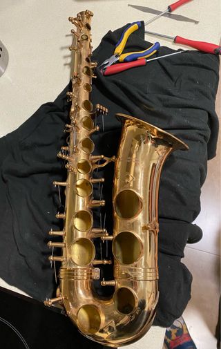Mantenimiento y limpieza de saxofones