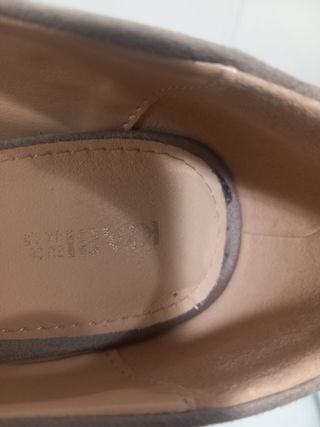 Zapatos de tacón beige/marrón Kiabi nuevos.