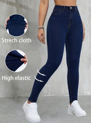 Vaqueros elásticos mujer