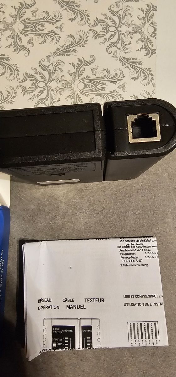 Tester Cavi di Rete RJ45/RJ11 ANENG M469D