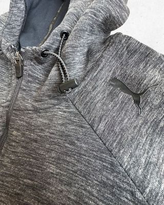 Sudadera Puma Mujer Cremallera Gris Talla S