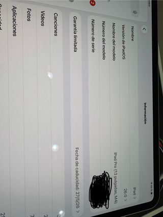 iPad Pro 13 Plata WIFI M4 2025