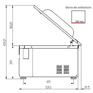 Envasadora al Vacío INNOTEC VAC 35