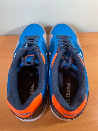 Zapatillas Fútbol Sala Boomerang Azul Naranja