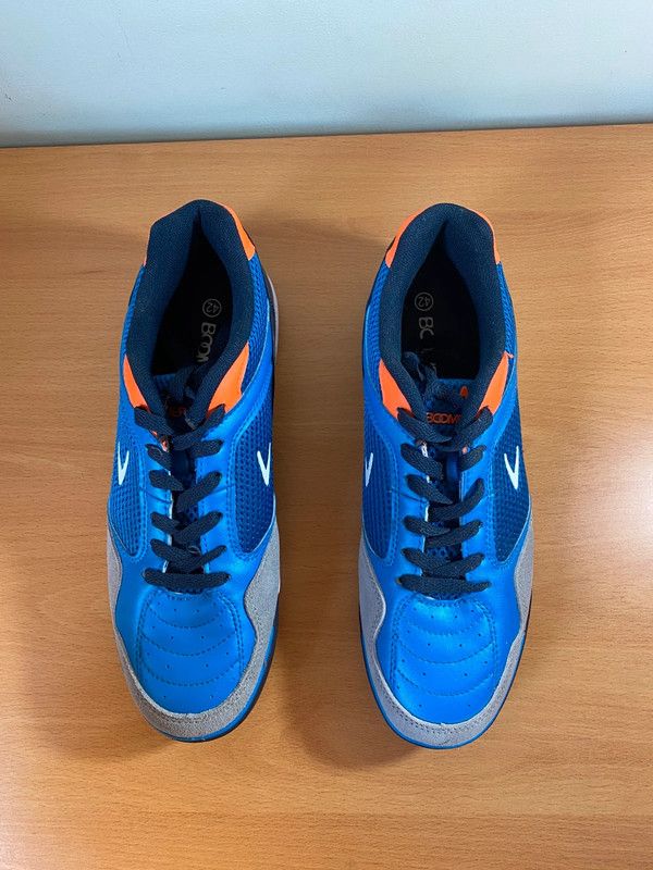 Zapatillas Fútbol Sala Boomerang Azul Naranja