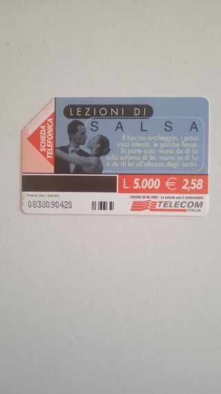 Lezioni di Salsa - Carte per Ballo