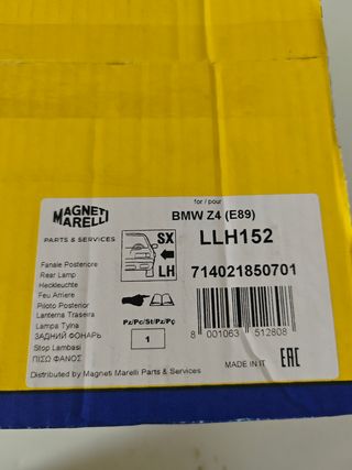 Piloto Trasero Izquierdo LED Z4 E89