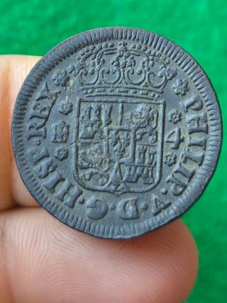 Felipe V 4 Maravedís 1743 Segovia