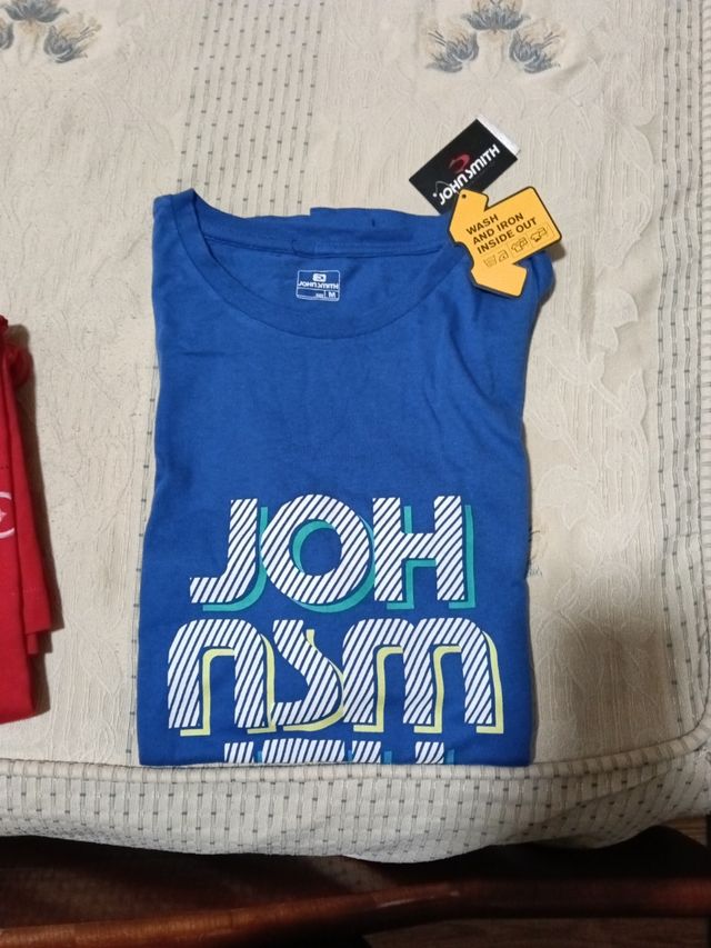 T-shirt blu John Smith taglia M