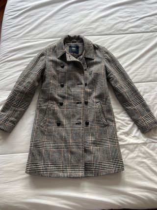 Abrigo Only cuadros talla S