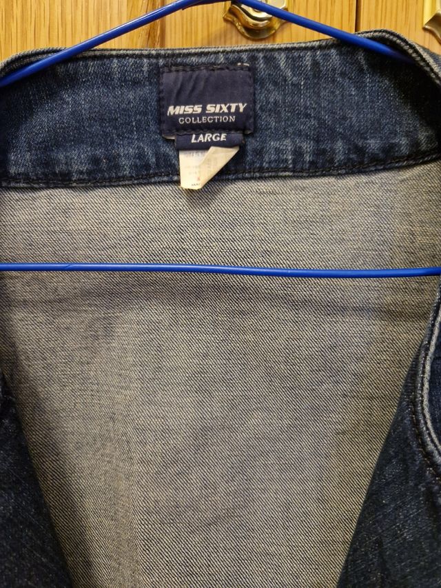 Cazadora vaquera corta Miss Sixty Talla L