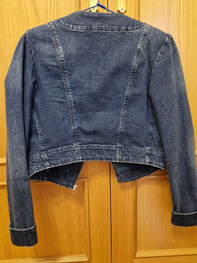 Cazadora vaquera corta Miss Sixty Talla L