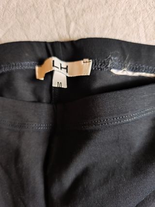 Leggings donna pizzo nero