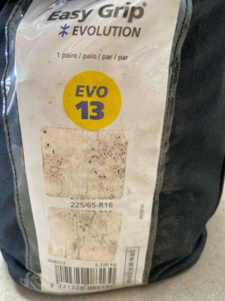 Cadenas Nieve Michelin Easy Grip Evo 13
a estrenar