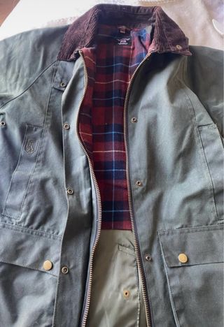 Wilde & King Chaqueta Barton Mujeres (Verde Oliva)