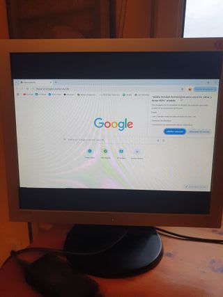 Monitor Samtron 94v gris y negro.