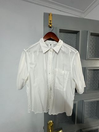 Camisa blanca manga corta L/40/12