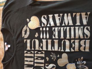 Camiseta algodón niña/mujer The Life is Beautiful