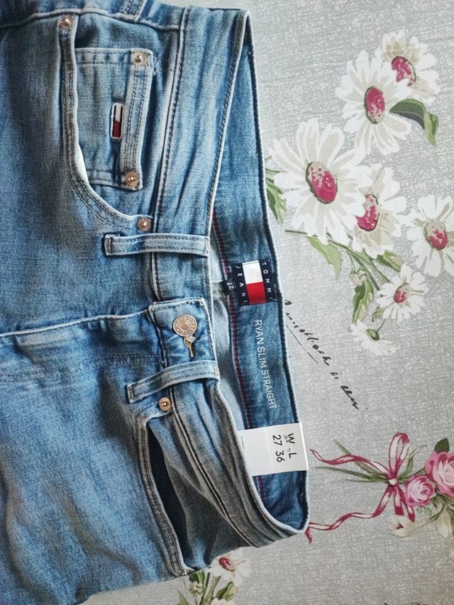 Tommy Jeans Ryan Slim Elastic Jeans Uomo W27 L36