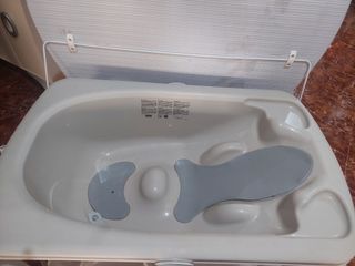 Bañera cambiador bebé plegable!!