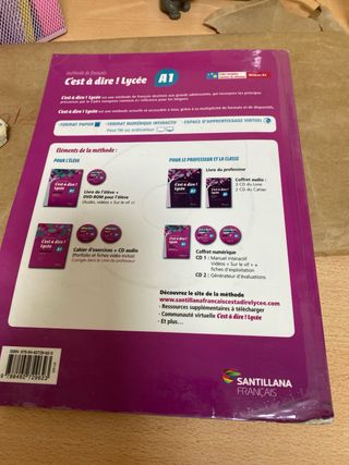 C'EST A DIRE LYCEE A1 ELEVE + DVD