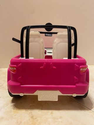 Coche Barbie Rosa 4x4