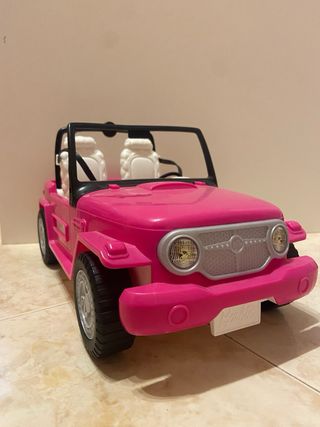 Coche Barbie Rosa 4x4