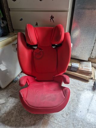 Silla coche infantil Cybex roja