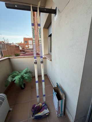 Esquís de fondo y bota talla 38