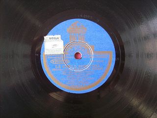 DISCO PARA GRAMÓFONO ''LA COPLA ANDALUZA''