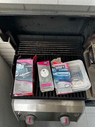 Barbacoa Weber Spirit II 2 quemadores +accesorios
