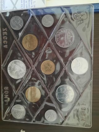 Serie Monete Repubblica Italiana 1980
