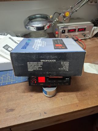 Radio Cassette Coche
Brigmton año 89